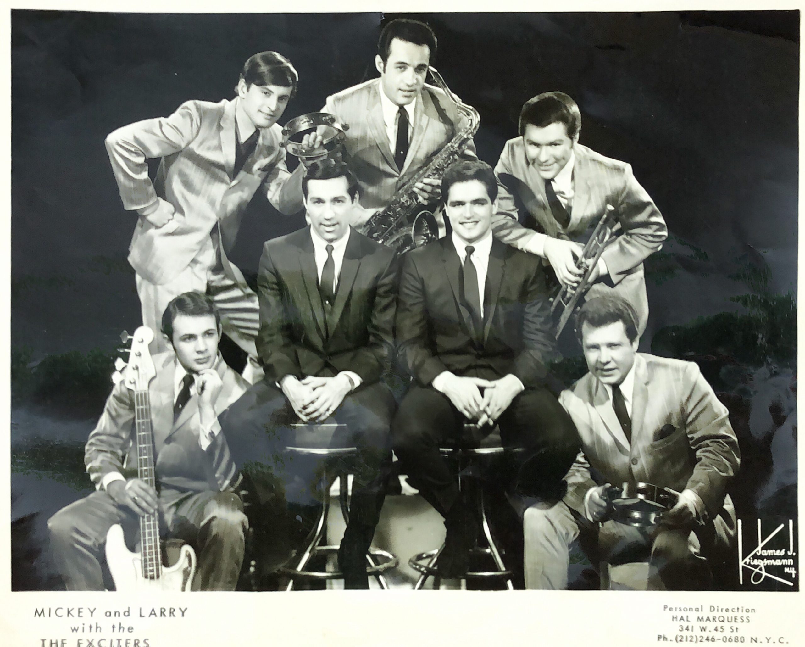 David DeArmond with Mickey, Larry and the Exciters