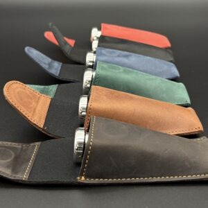 Leather Mouthpiece Pouches made by KGUMusic