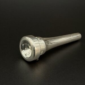 Used 0.625" Broadway trumpet mouthpiece in standard weight  blank.
