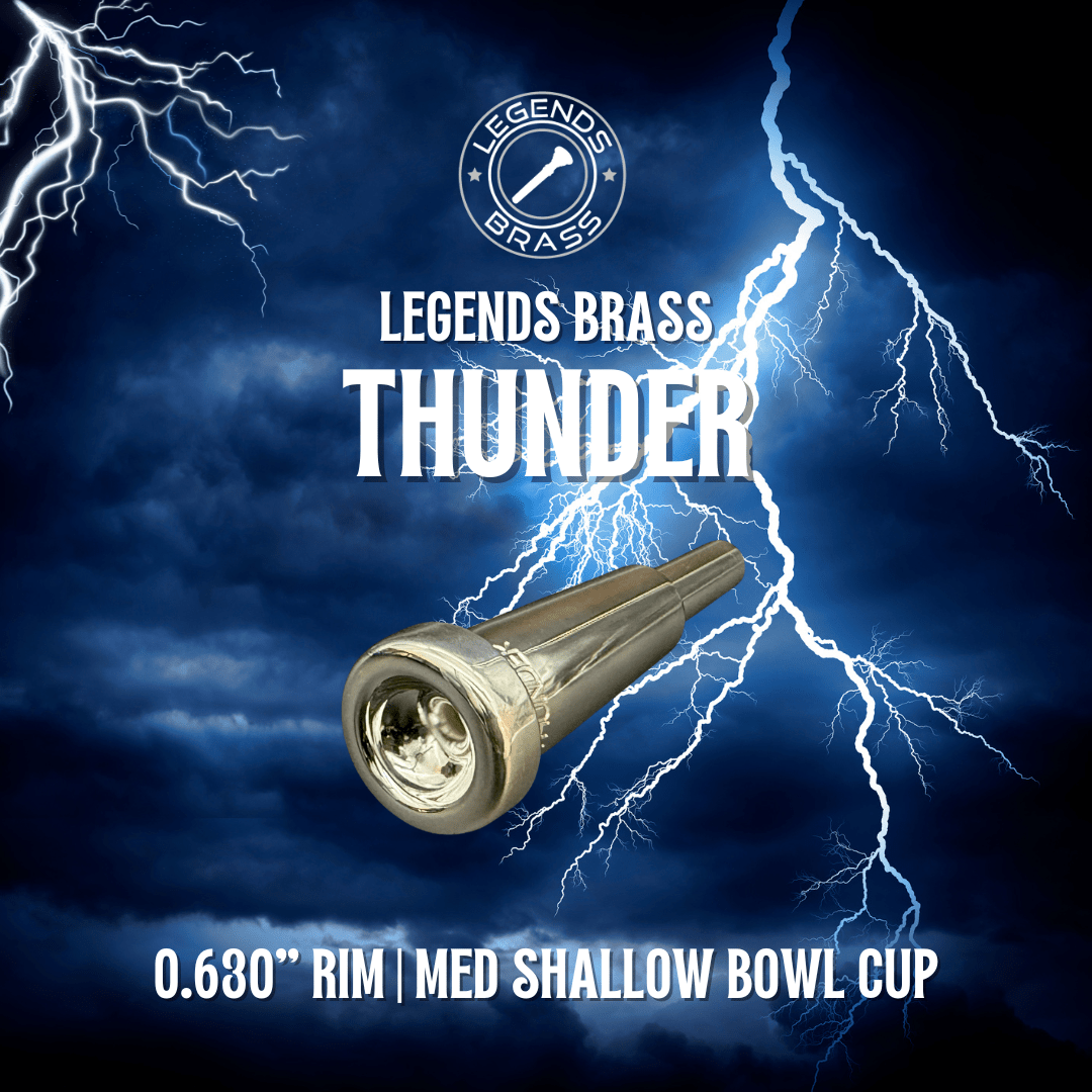 Legends Brass Thunder trumpet mouthpiece