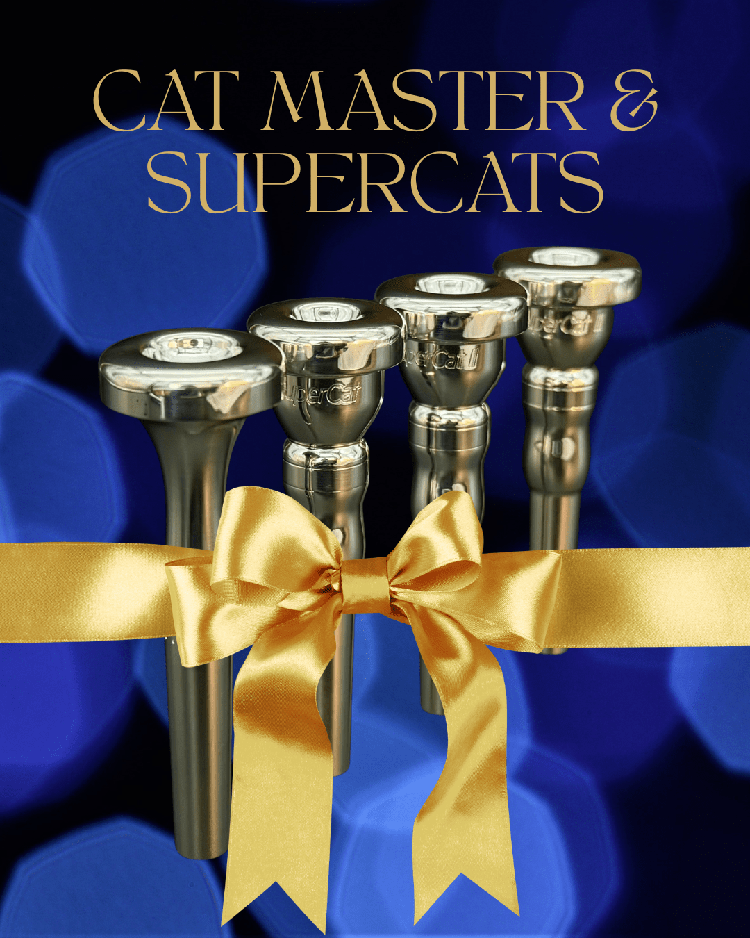 2 Cat Master and Super Cat trumpet mouthpieces from Legends Brass