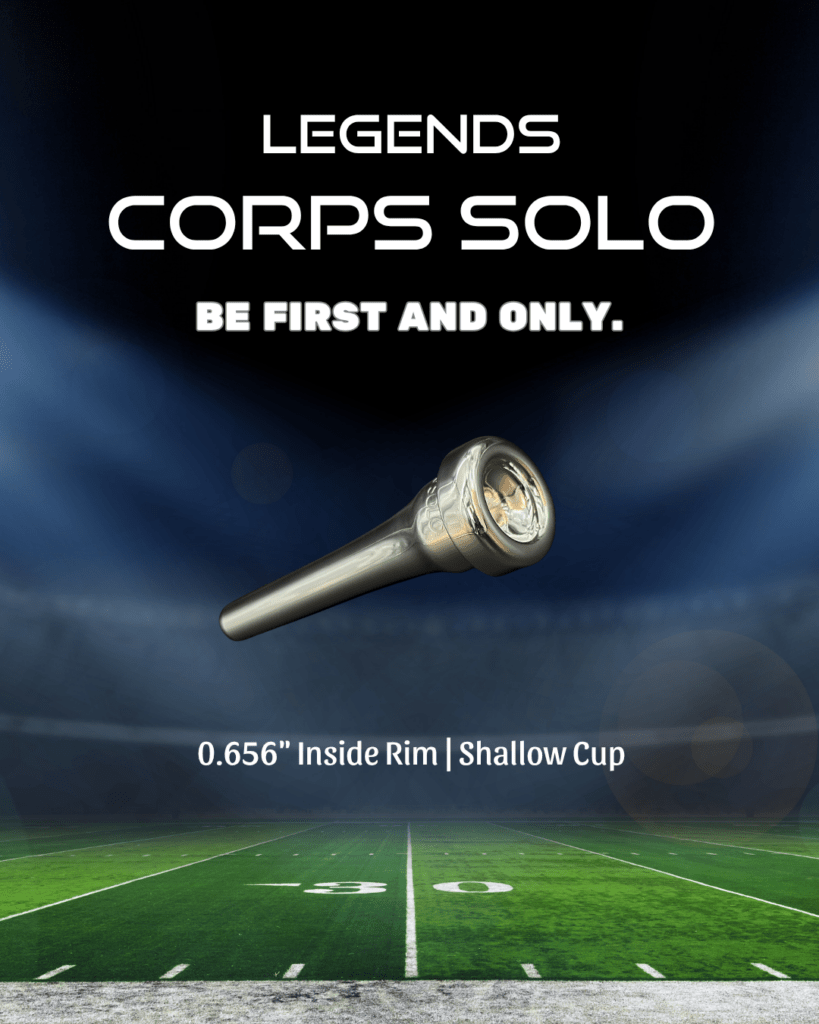 gear up for summer marching season-4 Legends Corps Solo trumpet mouthpiece