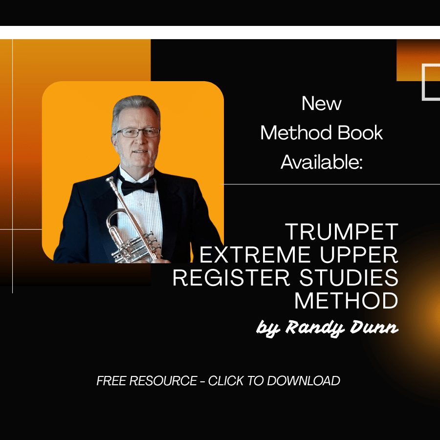 8 26 ads template-3 Trumpet Extreme Upper Register Studies Method Book by Randy Dunn
